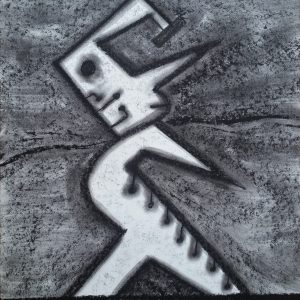 Erotic drawing minimalism abstract 12